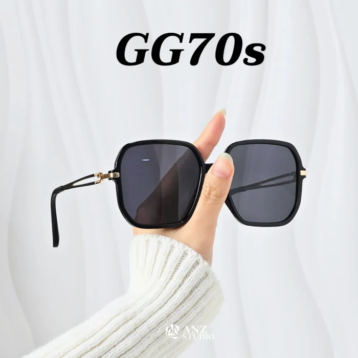 แว่นกันแดด รุ่น GG70s  ทรงเหลี่ยม Oversize พร้อมเลนส์ Polarized - Image 5