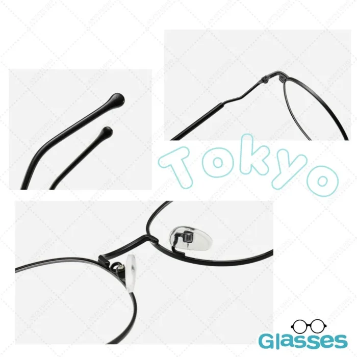 แว่นกรองแสงสีฟ้า Computer Glasses รุ่น Tokyo กรอบทรงกลม - Image 4