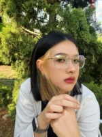 ANZ STUDIO แว่นกรองแสง รุ่น Sputnik ฟรีเลนส์ Elements Blue Protection ตัดใหม่ตามค่าสายตา - Image 10