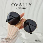 แว่นกันแดด รุ่น OVALLY Classic เลนส์ Polarized TAC แท้  วัสดุกรอบสแตนเลส - Image 6
