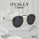 แว่นกันแดด รุ่น OVALLY Classic เลนส์ Polarized TAC แท้  วัสดุกรอบสแตนเลส - Image 5