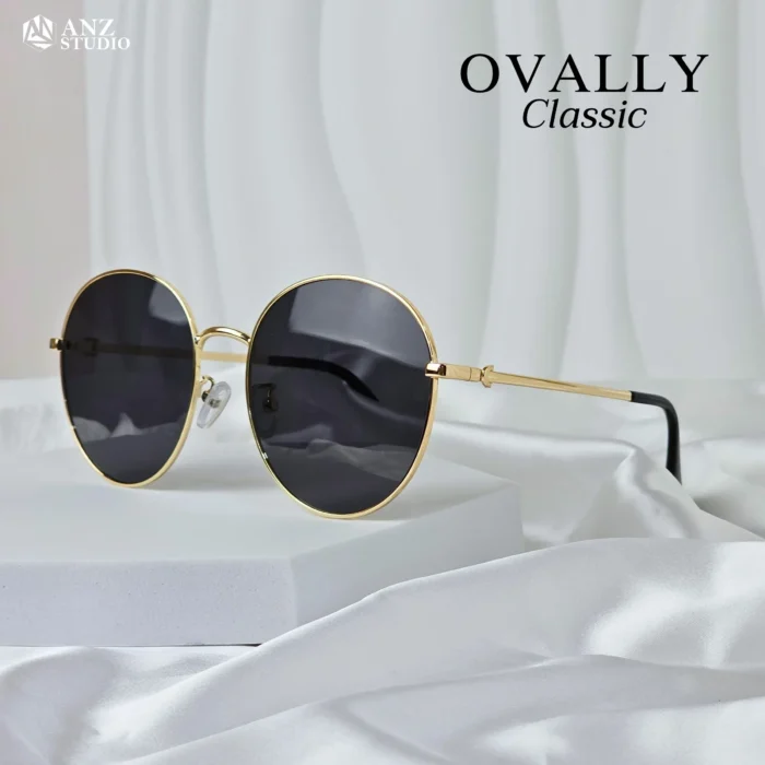 แว่นกันแดด รุ่น OVALLY Classic เลนส์ Polarized TAC แท้  วัสดุกรอบสแตนเลส - Image 3