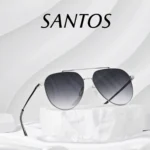 แว่นกันแดดรุ่น SANTOS แว่นกันแดดเลนส์ Nylon UV40 กรอบสแตนเลสแท้ - Image 5
