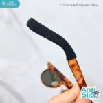 ปลอกสวมขาแว่นตาผ้าฝ้ายกันลื่น เนื้อนิ่ม ใส่สบายหู ยืดได้เยอะ มี 2 สี Non-Slip Cotton Tips - Image 6