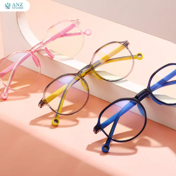 แว่นกรองแสงสีฟ้าเด็ก รุ่น SHA  สำหรับเด็กอายุ 3-12 ปี - Image 6