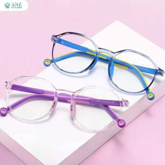 แว่นกรองแสงสีฟ้าเด็ก รุ่น SHA  สำหรับเด็กอายุ 3-12 ปี - Image 7