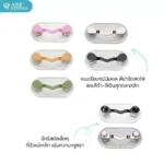 แม่เหล็กติดเสื้อแขวนแว่นตา Magnetic Eyeglass Holder มีหลายสี - Image 3