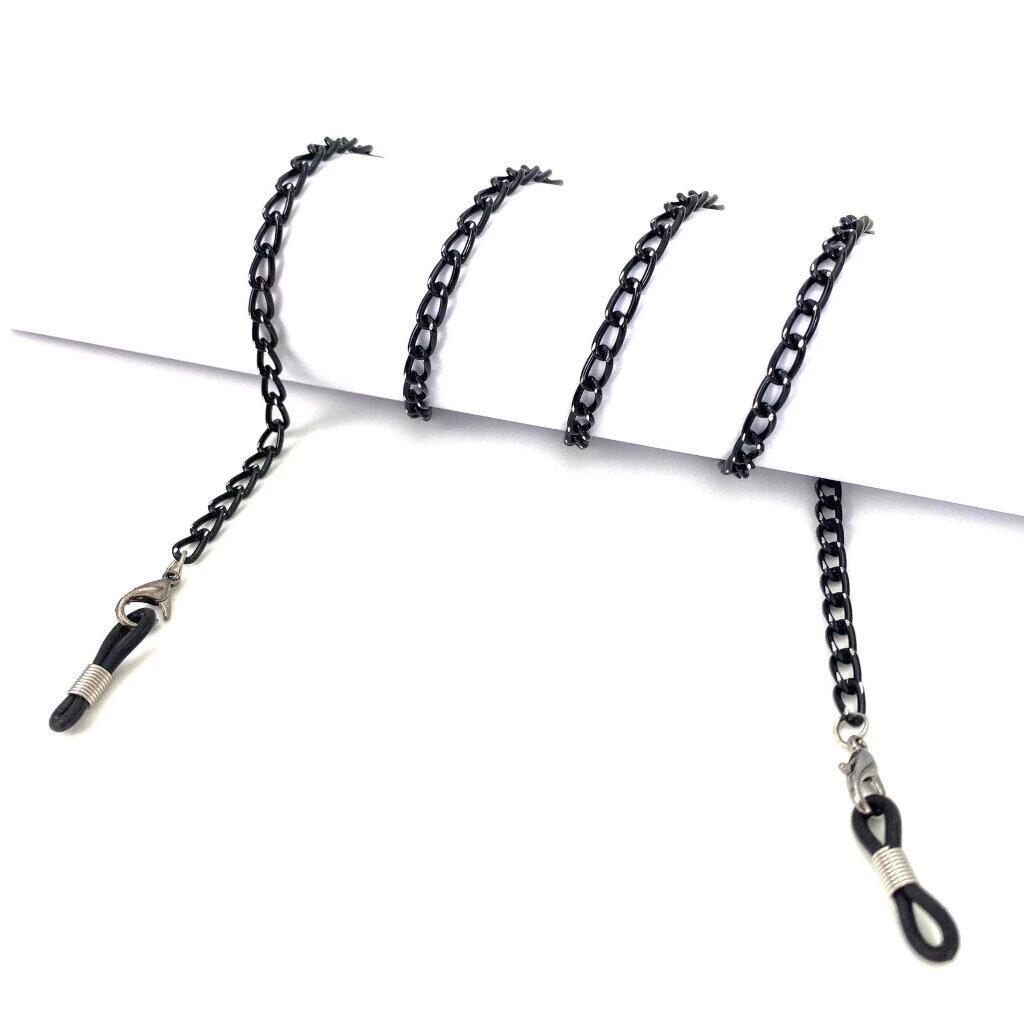 Eyewear Acc23 (6) สายคล้องแว่นตา ลายโซ่ 2IN1 คล้องแว่น สายคล้องแมส สายไม่ลอก - Image 5