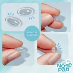 ซิลิโคนแป้นจมูก ทรงวงรี แบบเสียบก้าน - Image 6