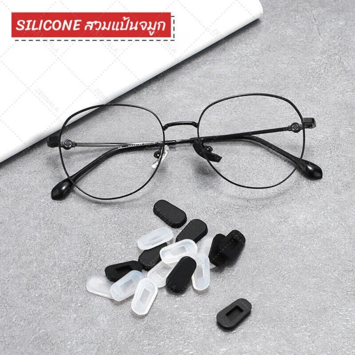 ซิลิโคนเสริมแป้นรองจมูก แบบครอบแป้น มี 2 ขนาด 2 สี แป้นรองดั้ง - Image 6