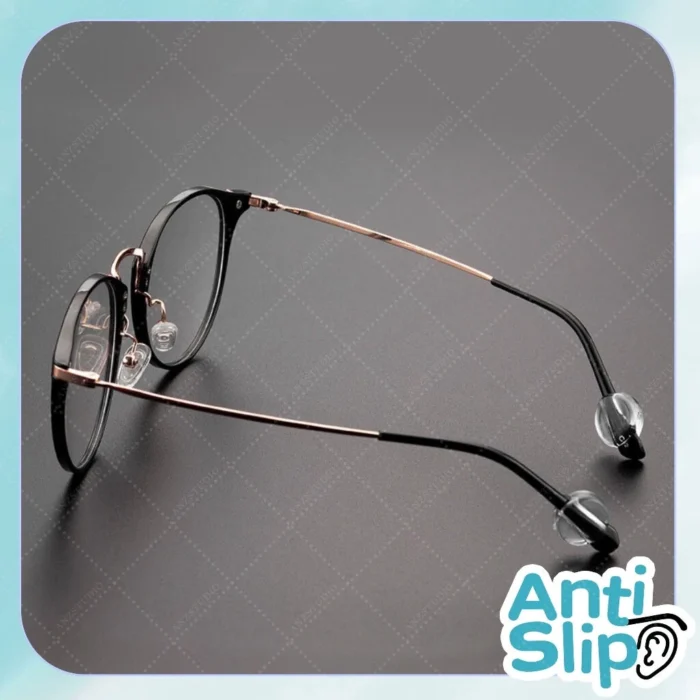ซิลิโคนสวมขาแว่นตา เกี่ยวหูแว่นตา ทรงกลม เนื้อ PVC สีขาว - Image 6