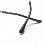 ซิลิโคนสวมขาแว่น แบบขาเรียว ปลอกขาแว่นตา รูกลม ยาว 6.3 cm มี 3 สี - Image 7