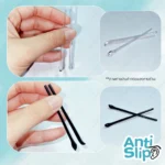 ปลอกสวมขาแว่นตา แบบขาเรียว รูกลม ยาว 7.1 cm มี 2 สี - Image 3