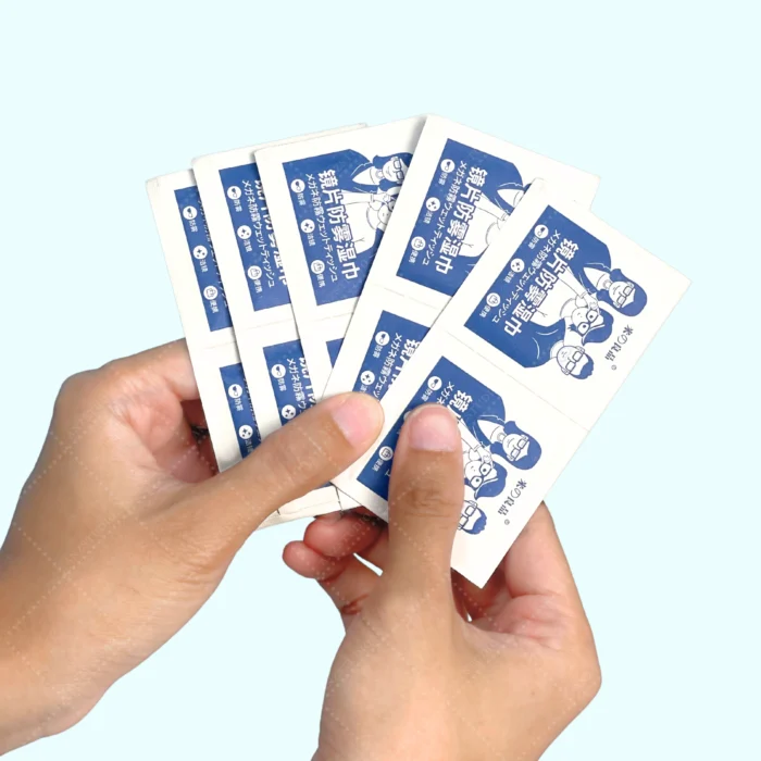 แผ่นเช็ดแว่นตา กันฝ้า Anti Fog (Nano Wipe) แห้งเร็ว ไม่ทิ้งรอย มี 5 คู่ / 50 คู่ - Image 4