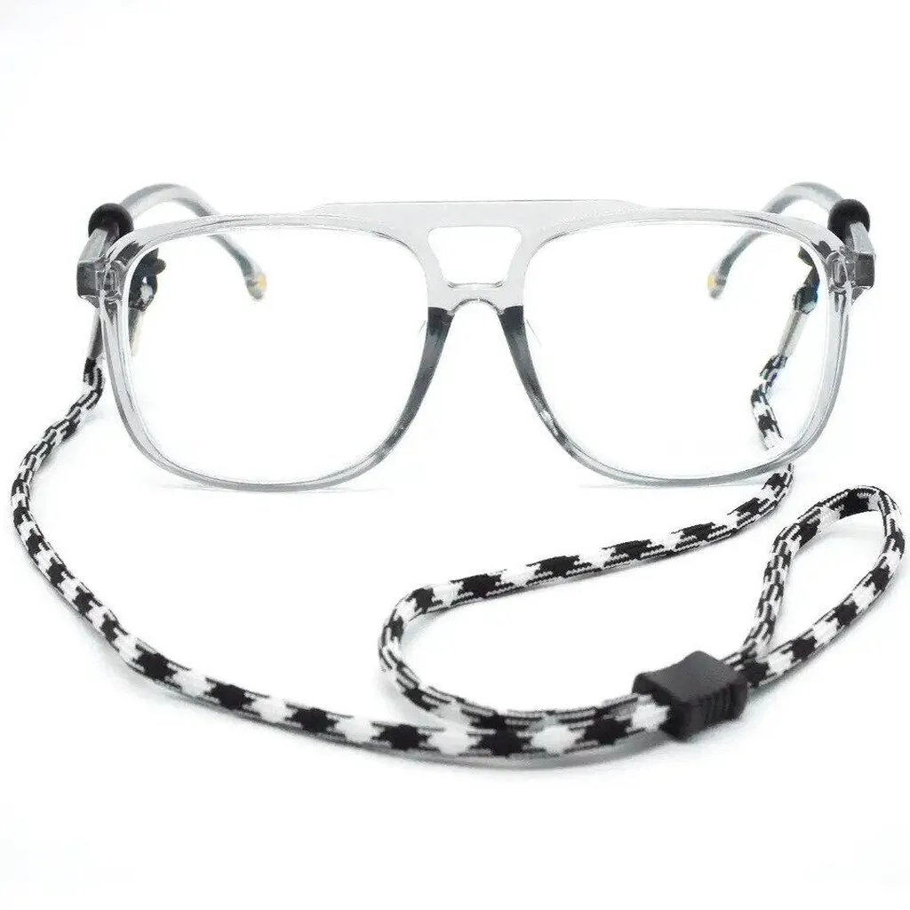 eyes acc001 (1) สายคล้องแว่นตา ลายเชือกถัก เชื่อกร่ม สายคล้องแว่น ปรับได้ - Image 2