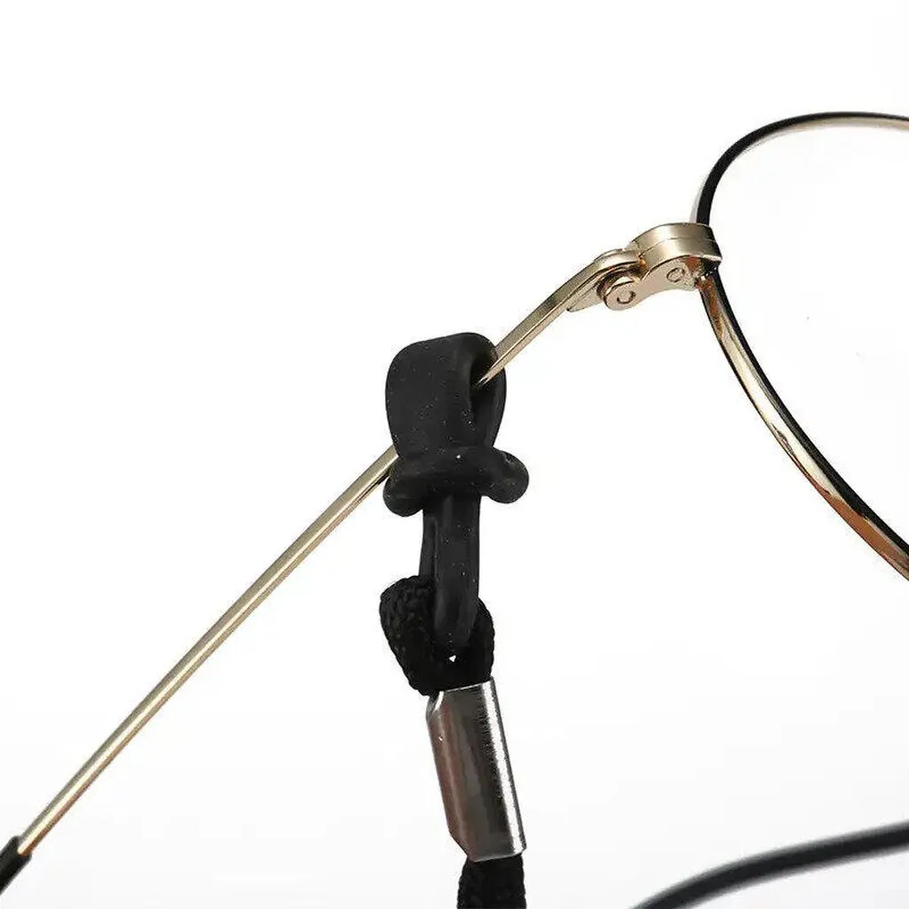 eyes acc001 (4) สายคล้องแว่นตา ลายเชือกถัก เชื่อกร่ม สายคล้องแว่น ปรับได้ - Image 4