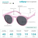 แว่นตากันแดด ANZ รุ่น Lollipop เลนส์ Polarized สำหรับเด็ก 3-12 ปี - Image 2