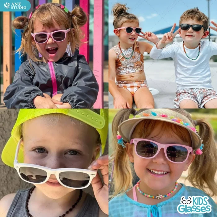 แว่นตากันแดด ANZ รุ่น Little Rays เลนส์ Polarized สำหรับเด็กอายุ 6-12 ปี - Image 6