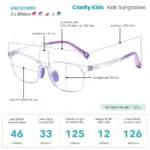 แว่นกรองแสงสีฟ้า ANZ รุ่น Clarity Kids สำหรับเด็กอายุ 3-12 ปี - Image 2