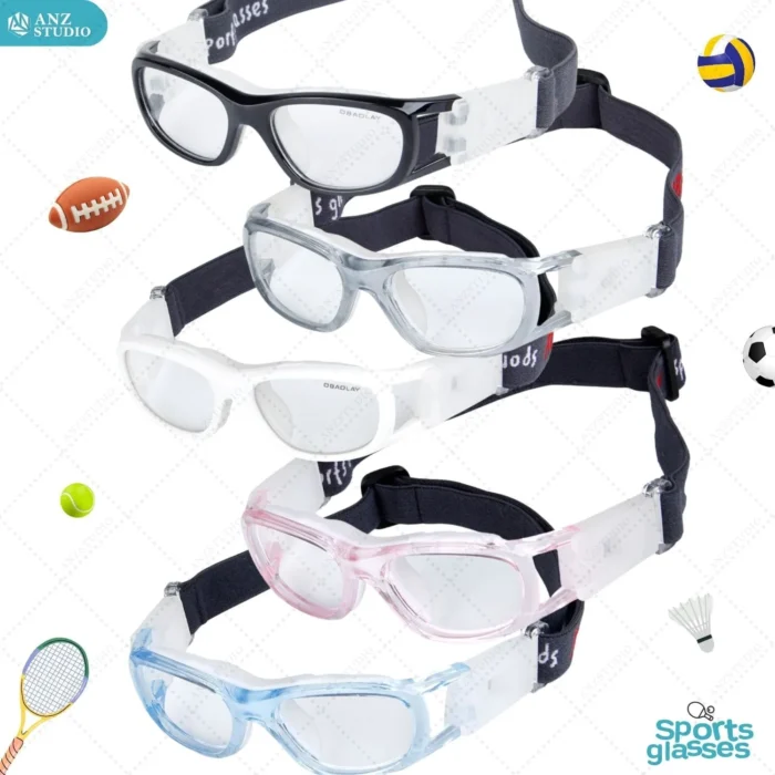 แว่นตาเล่นกีฬาสำหรับเด็ก รุ่น LB สามารถนำไปตัดเลนส์สายตาได้ - Image 3