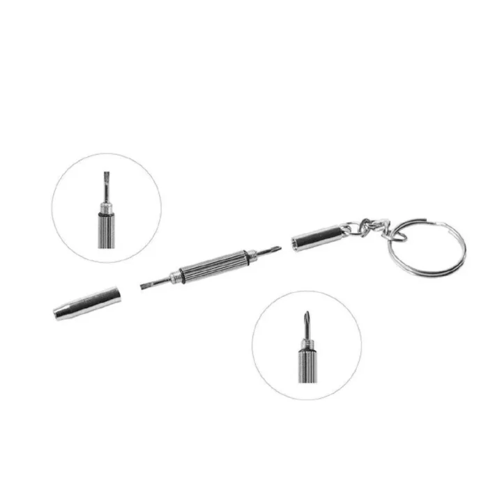 อุปกรณ์ซ่อมแว่นตา ไขควงแว่นตา 3in1 ไขควงเล็กอเนกประสงค์ - Image 2