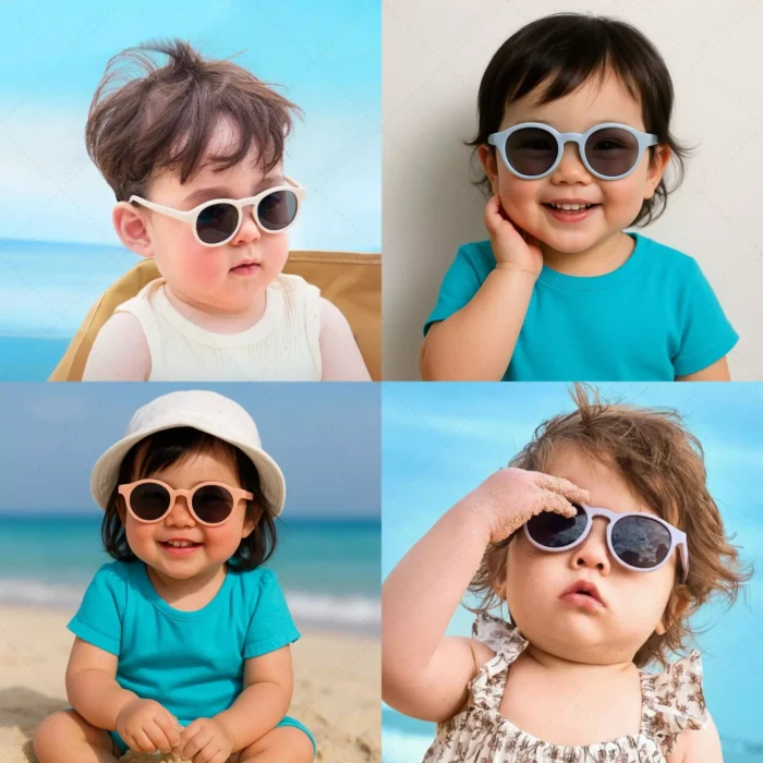 แว่นตากันแดดสำหรับเด็ก 0-3 ปี รุ่น TinyRay - Image 7