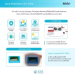 แว่นตากันแดดสำหรับเด็ก 0-3 ปี รุ่น TinyRay - Image 4