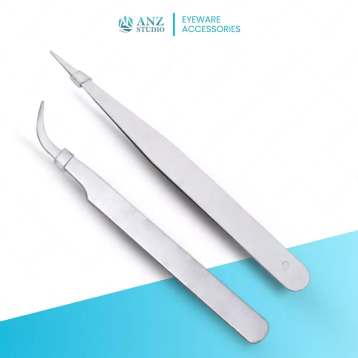 แหนบคีบอเนกประสงค์ ปลายตรง–ปลายงอ Straight & Curved Tweezers - Image 8
