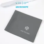 ผ้าเช็ดเลนส์แว่นตา ไมโครไฟเบอร์ ANZ MicroWipe สีเทาเข้ม *คละแบบขอบผ้า* - Image 5