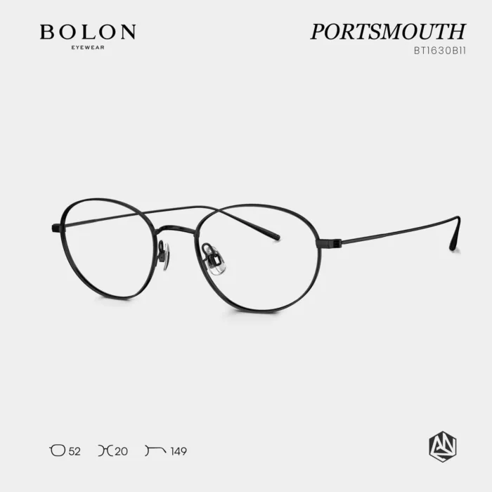 แว่นตา BOLON PORTSMOUTH BT1630 – ทรง Oval เฟรมบาง เบา เรียบหรูสำหรับผู้หญิง | ANZ STUDIO - Image 3
