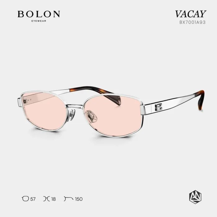 แว่นตา BOLON VACAY BX7001 – ทรง Irregular กลิ่นอายเรโทรยุค 90s | ANZ STUDIO - Image 3