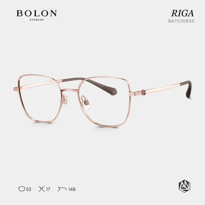 แว่นตา BOLON RIGA BA7030 – ทรง Irregular ดีไซน์ Oversized หรูหราเบาเป็นพิเศษ | ANZ STUDIO - Image 8