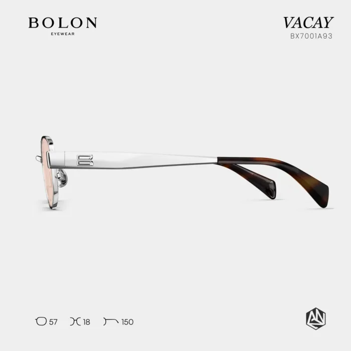 แว่นตา BOLON VACAY BX7001 – ทรง Irregular กลิ่นอายเรโทรยุค 90s | ANZ STUDIO - Image 4