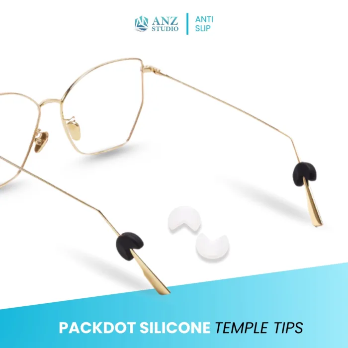 ซิลิโคนเกี่ยวขาแว่นตา รุ่น Packdot มี 2 สีให้เลือก สำหรับขาแว่นขนาด 3-9 mm. - Image 6
