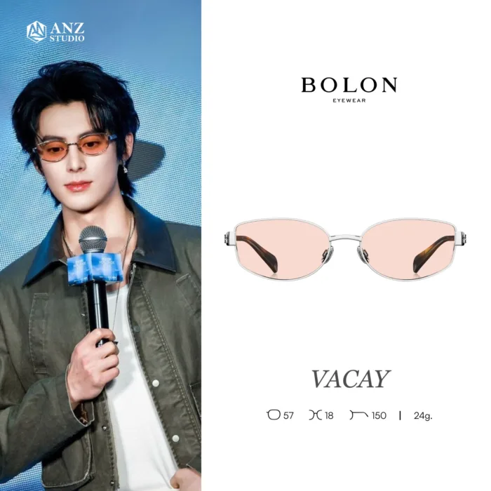 แว่นตา BOLON VACAY BX7001 – ทรง Irregular กลิ่นอายเรโทรยุค 90s | ANZ STUDIO - Image 1