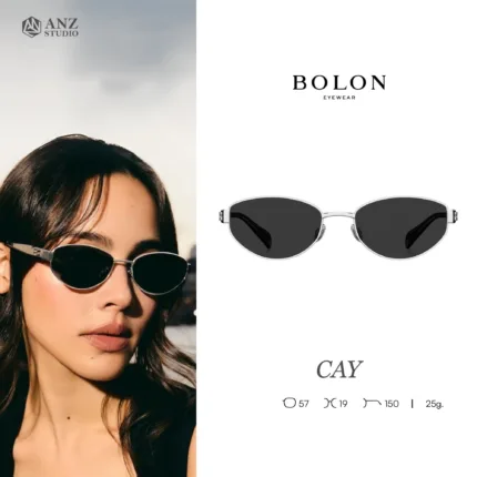 แว่นตา BOLON CAY BX7002 – ทรง Oval สง่างามกลิ่นอายเรโทรยุค 90s | ANZ STUDIO