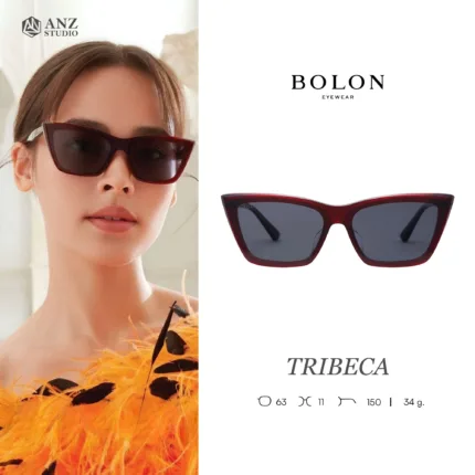 แว่นตา BOLON TRIBECA BL3127 – ทรง Cat Eye ดีไซน์ยาวเฉียบสำหรับลุคที่ไม่ซ้ำใคร | ANZ STUDIO