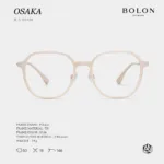 แว่นตา BOLON OSAKA BJ5109 – ทรง Polygon กลิ่นอายวินเทจจากญี่ปุ่น | ANZ STUDIO - Image 2