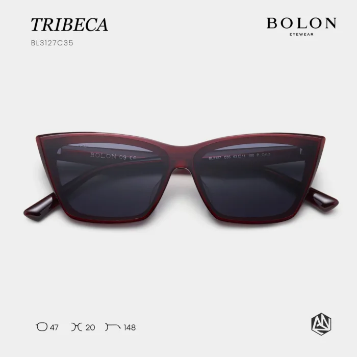 แว่นตา BOLON TRIBECA BL3127 – ทรง Cat Eye ดีไซน์ยาวเฉียบสำหรับลุคที่ไม่ซ้ำใคร | ANZ STUDIO - Image 4