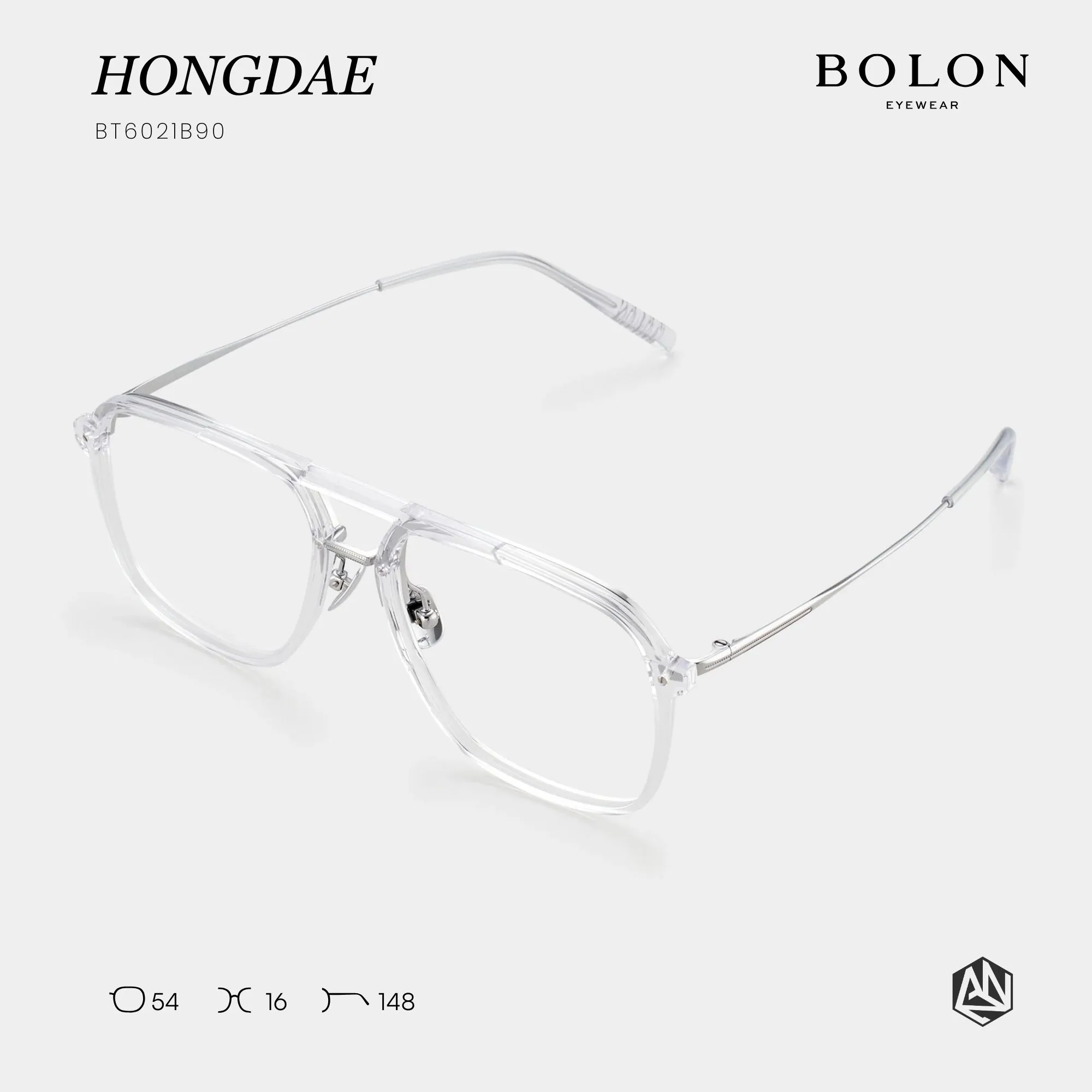 5 แว่นตา BOLON HONGDAE BT6021 – ทรง Aviator ดีไซน์ทรงพลัง | ANZ STUDIO - Image 5