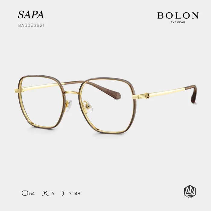แว่นตา BOLON SAPA BA6053 – ทรง Irregular ขนาด Oversized สำหรับผู้หญิง | ANZ STUDIO - Image 6