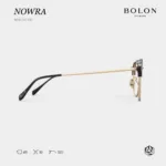 แว่นตา BOLON NOWRA BT6012 – ทรง Irregular สไตล์เรโทรสุดคลาสสิก | ANZ STUDIO - Image 5