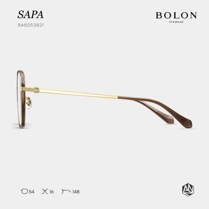 แว่นตา BOLON SAPA BA6053 – ทรง Irregular ขนาด Oversized สำหรับผู้หญิง | ANZ STUDIO - Image 7