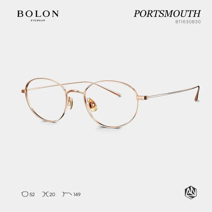 แว่นตา BOLON PORTSMOUTH BT1630 – ทรง Oval เฟรมบาง เบา เรียบหรูสำหรับผู้หญิง | ANZ STUDIO - Image 9