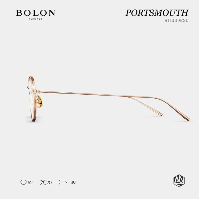 แว่นตา BOLON PORTSMOUTH BT1630 – ทรง Oval เฟรมบาง เบา เรียบหรูสำหรับผู้หญิง | ANZ STUDIO - Image 10