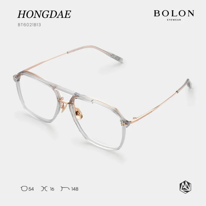แว่นตา BOLON HONGDAE BT6021 – ทรง Aviator ดีไซน์ทรงพลัง | ANZ STUDIO - Image 7