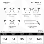 แว่นตา BOLON STOCKHOLM BA7050 – ทรง Butterfly สี Rose Gold ทั้ง 3 สไตล์ | ANZ STUDIO - Image 13