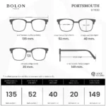 แว่นตา BOLON PORTSMOUTH BT1630 – ทรง Oval เฟรมบาง เบา เรียบหรูสำหรับผู้หญิง | ANZ STUDIO - Image 11
