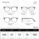 แว่นตา BOLON CAY BX7002 – ทรง Oval สง่างามกลิ่นอายเรโทรยุค 90s | ANZ STUDIO - Image 5