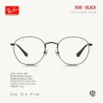Ray-Ban Kids Rob RY9572V Eyeglasses Size 47 กรอบแว่นเด็ก - Image 5